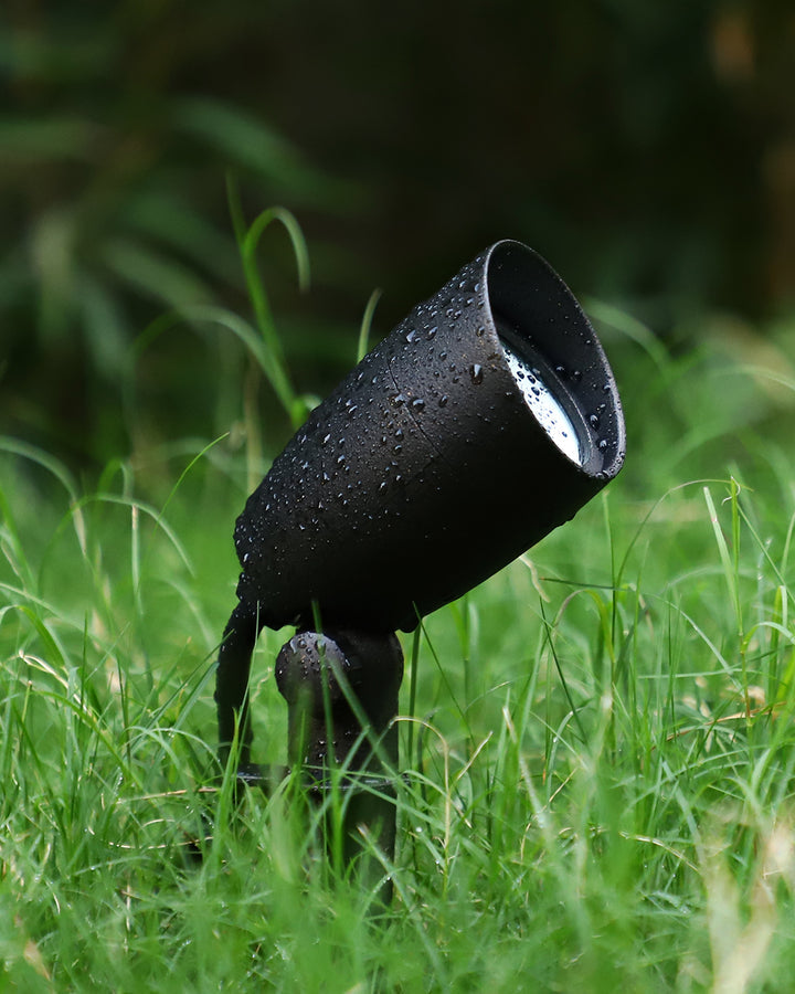 Waterproof Outdoor Spotlight 3000K 2-Level Dimmable (507lm 8.75W/263lm 4W) with 5ft Extension Cord-HGSL10A