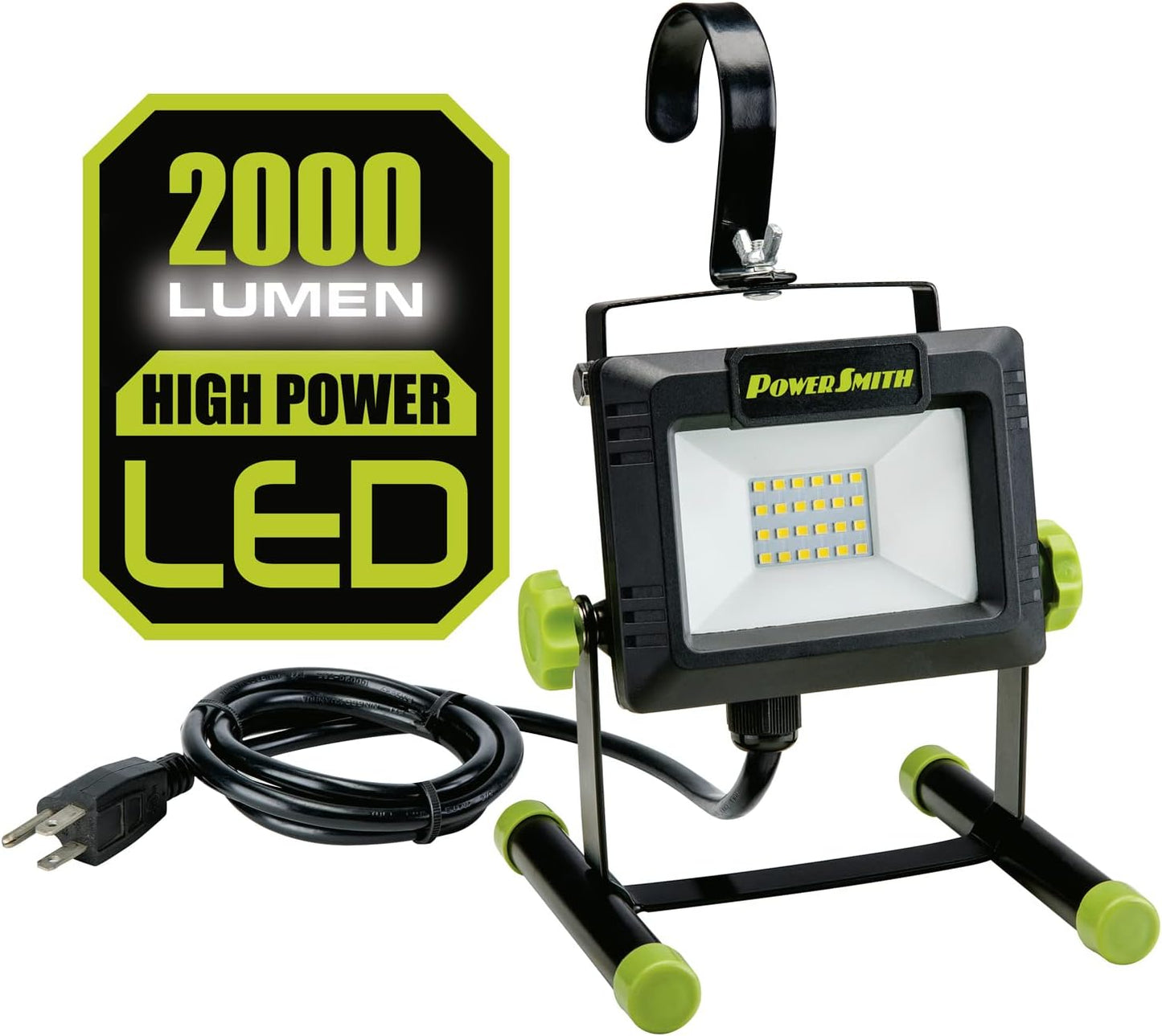 Weatherproof Tiltable Portable with Large Adjustable Metal Hook