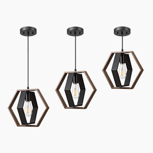 Pendant Lights, Adjustable Height (1 Pack)-HHPL14C