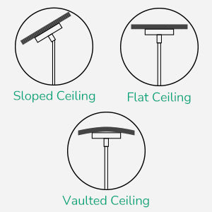 Pendant Lights, Adjustable Height (1 Pack)-HHPL14C