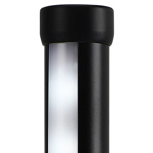 Black 6W Table Lamp with 3 Colour Temperature & Touch Controller, 1 Pack-HLTL02K