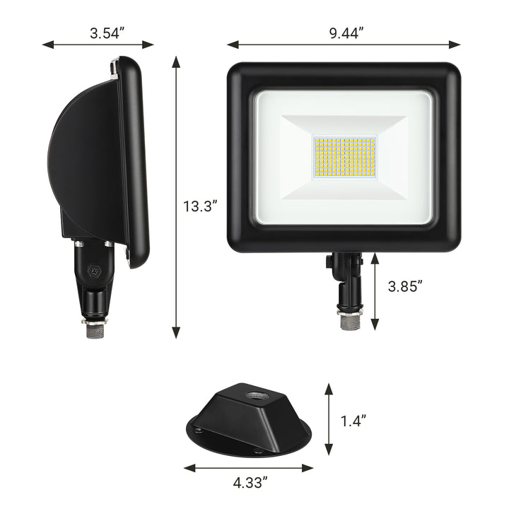 74W 10000LM Outdoor LED Flood Light -HFLB04A