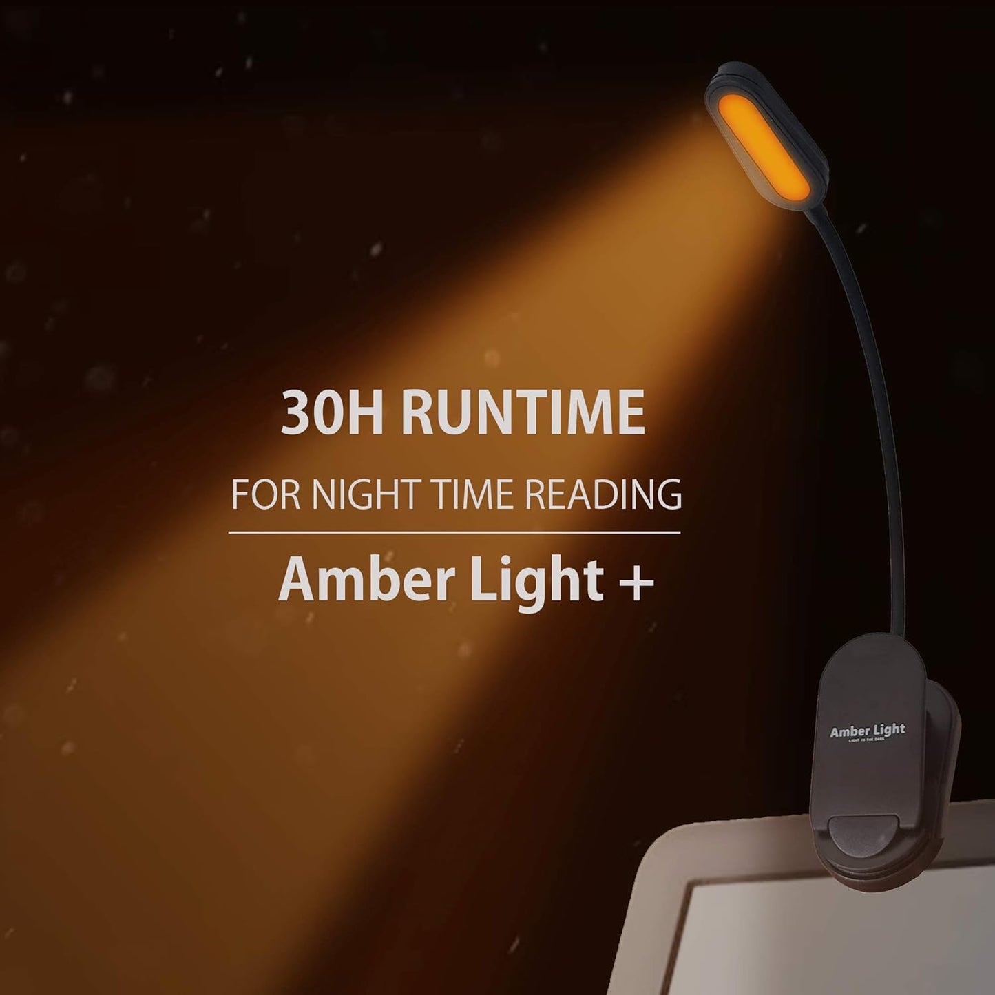 Rechargeable LED Kindle Light | Blue Light Filtered | Adjustable
