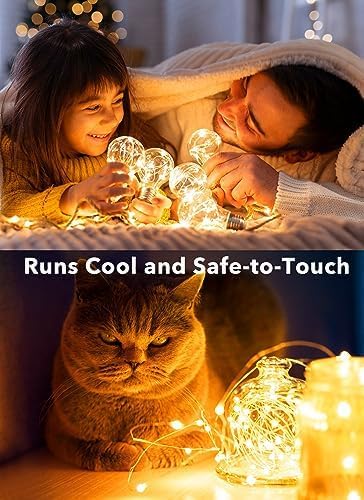 LED Fairy Lights 12 Pack | 7ft 20LED Waterproof | Battery Operated