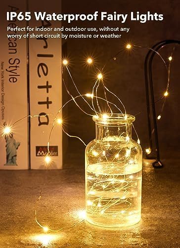 LED Fairy Lights 12 Pack | 7ft 20LED Waterproof | Battery Operated