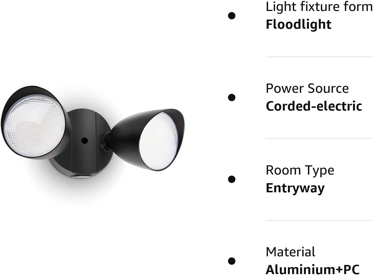 Dual-Head LED Outdoor Floodlight theluminousdecor