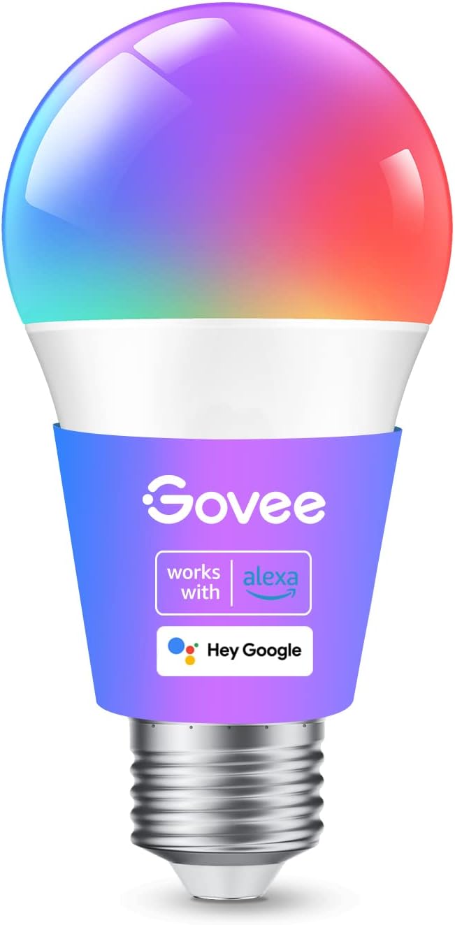 Smart Color Changing LED Light Bulbs - Alexa & Google Compatible