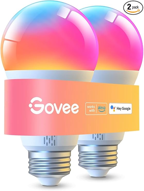 LED Smart Light Bulbs - 1000LM, Color Changing, Wi-Fi & Bluetooth