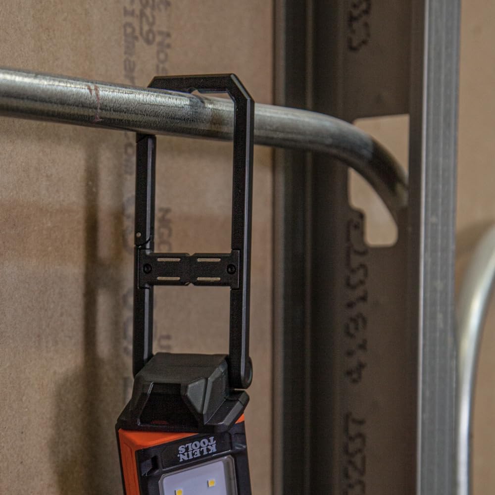 Rechargeable Flashlight / Worklight with Kickstand and Carabiner