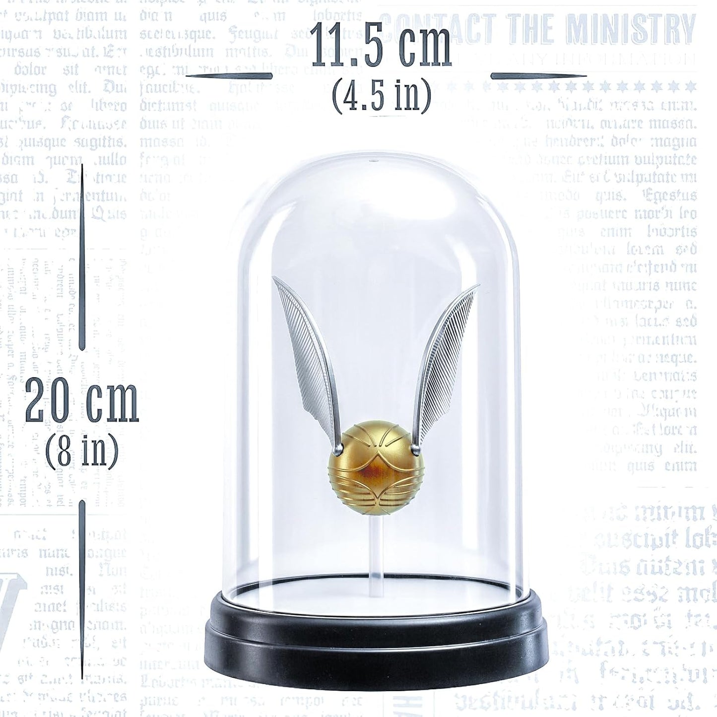 Golden Snitch Light - Desk Decor, USB-Powered Night Lamp