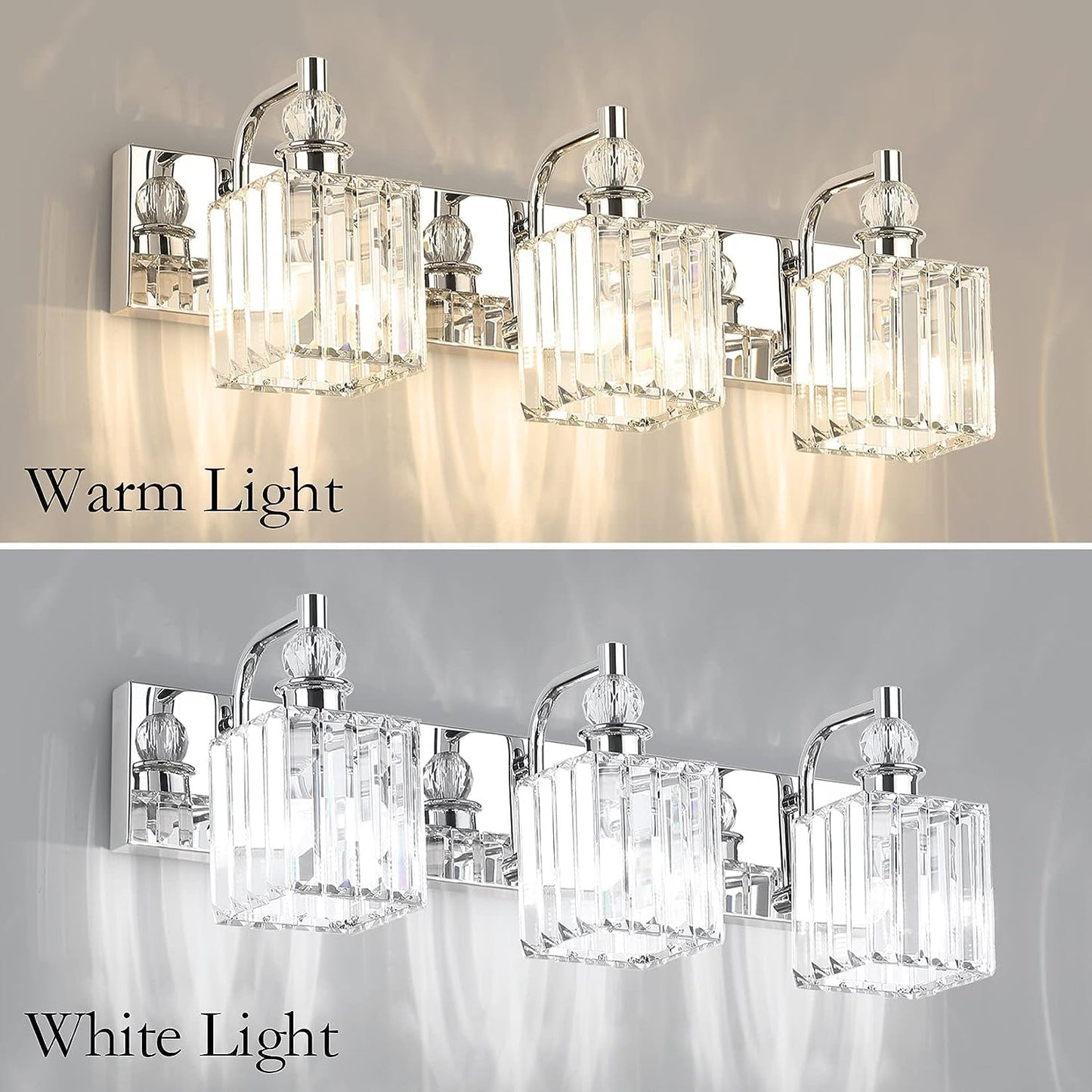 Crystal Bathroom Vanity, Chrome, bathroom vanity lights, wall light