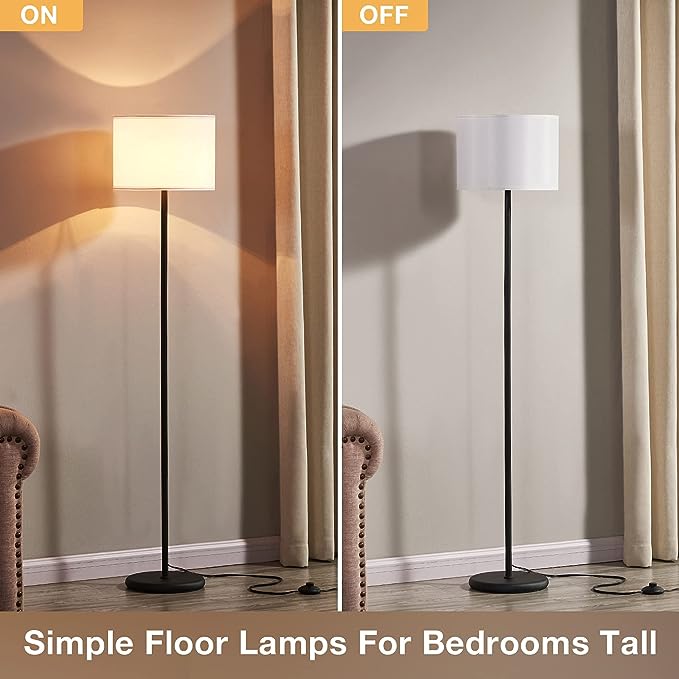 LED Floor Lamp with Shade theluminousdecor