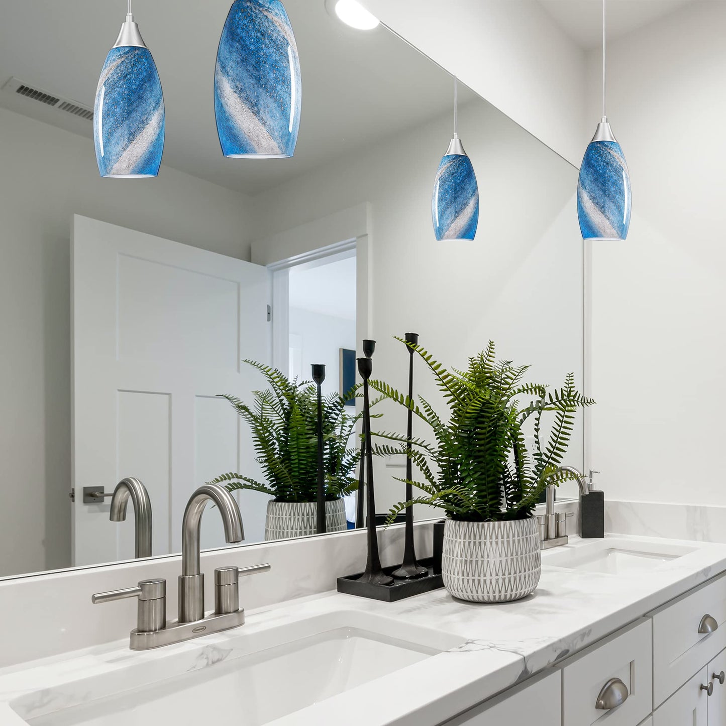 Plug in Pendant Light with 15FT Adjustable Cord