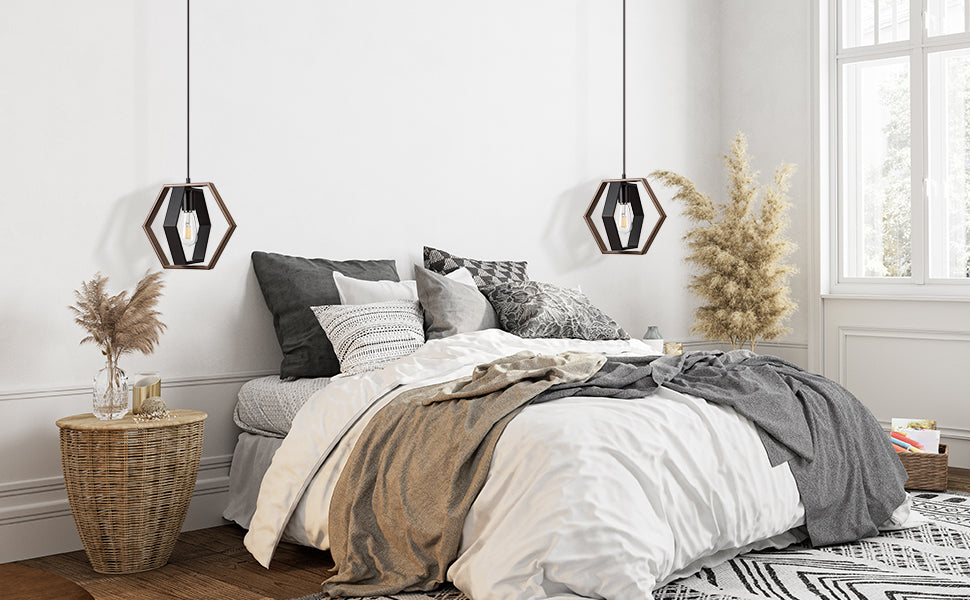 Pendant Lights, Adjustable Height (1 Pack)-HHPL14C