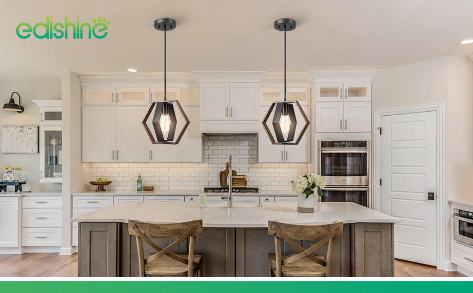 Pendant Lights, Adjustable Height (1 Pack)-HHPL14C