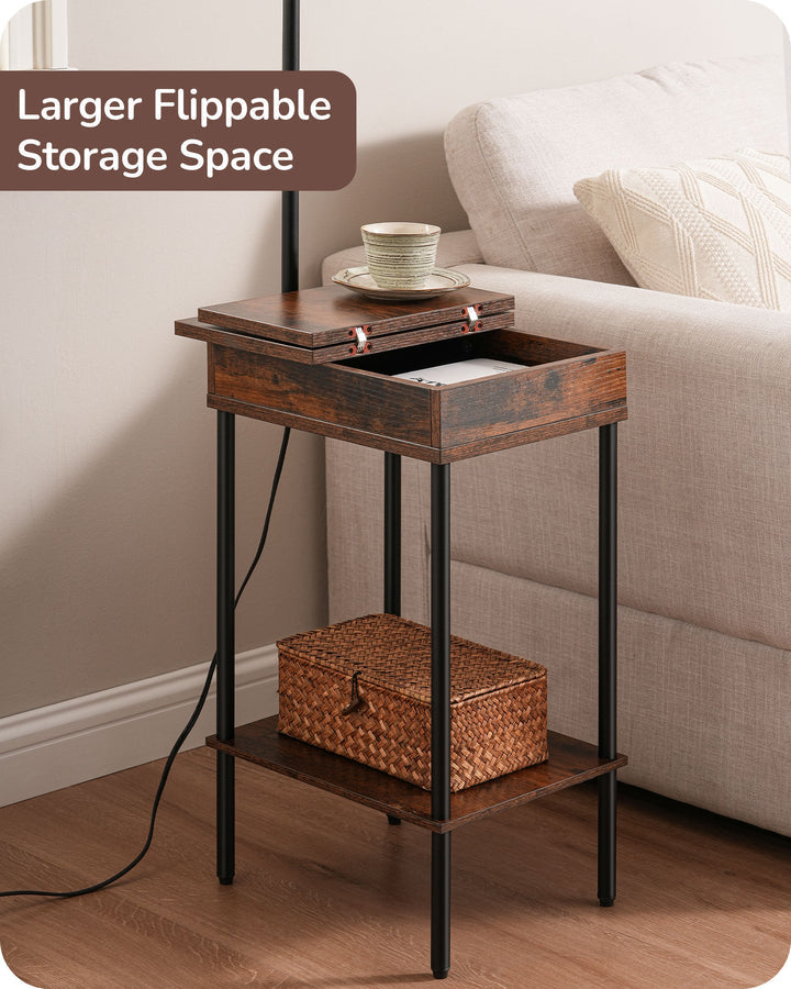 Floor Lamp with Table-HFLEB1A