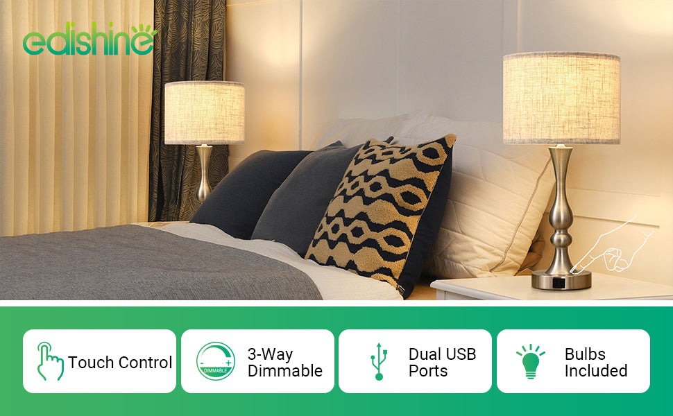 Touch Control LED Table Lamp-HLTL06F