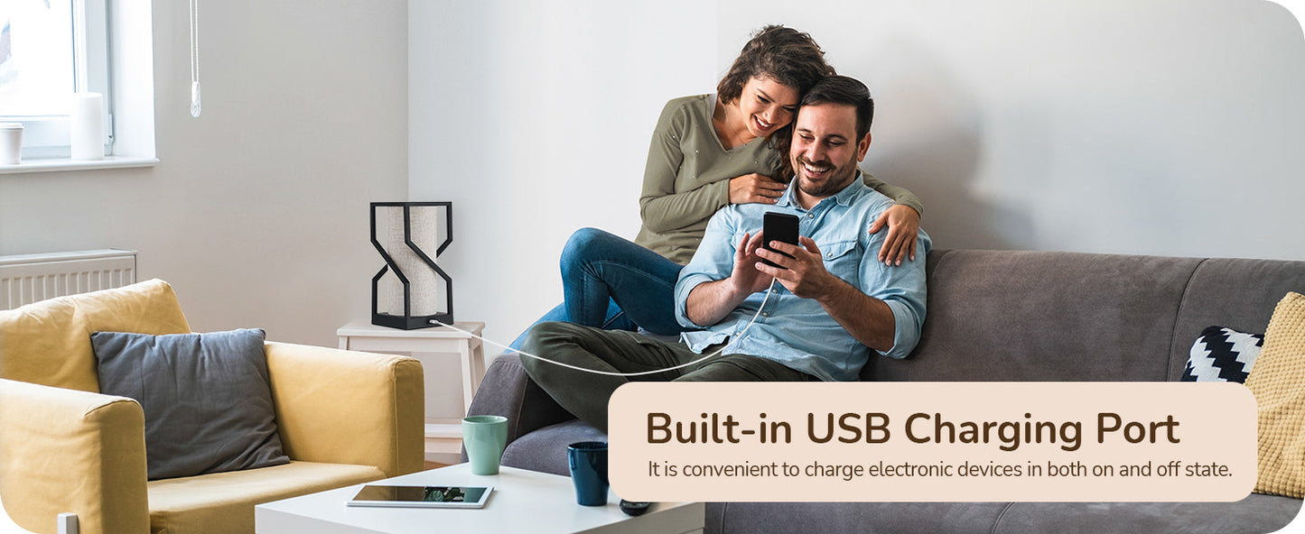 Modern 9W Dimmable Table Lamp with Overall Touch Control-HLTL12B