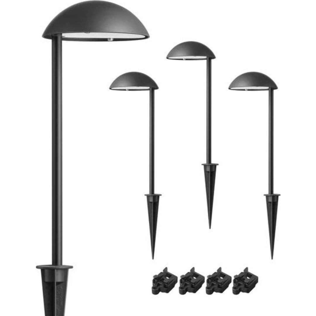3W 3000K Low Voltage Landscape Lights, 50,000 Hrs, 4 Pack-HGSL37A