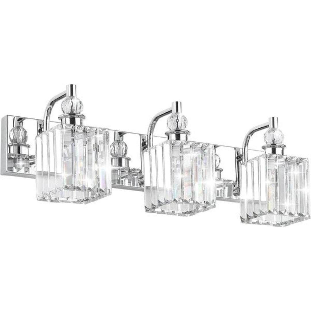 Crystal Bathroom Vanity, Chrome, bathroom vanity lights, wall light