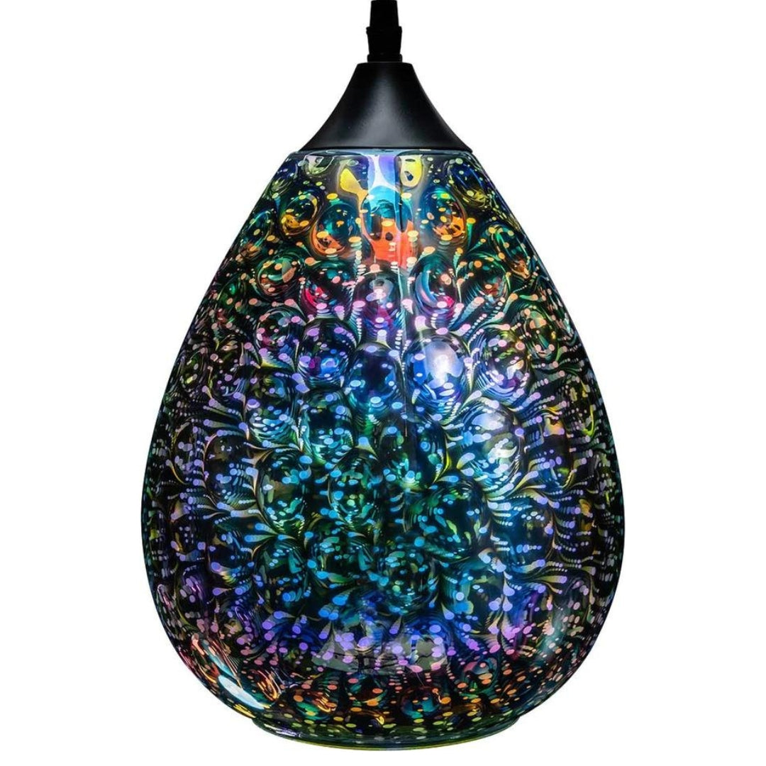 Pendant Lights for Kitchen Island, Glass Modern Hanging Ceiling Light Fixtures Dining Table Bathroom Bedroom Sink Bar, Pendant Kitchen Lighting with Colored Shade 7.8 Inch Diam My Store