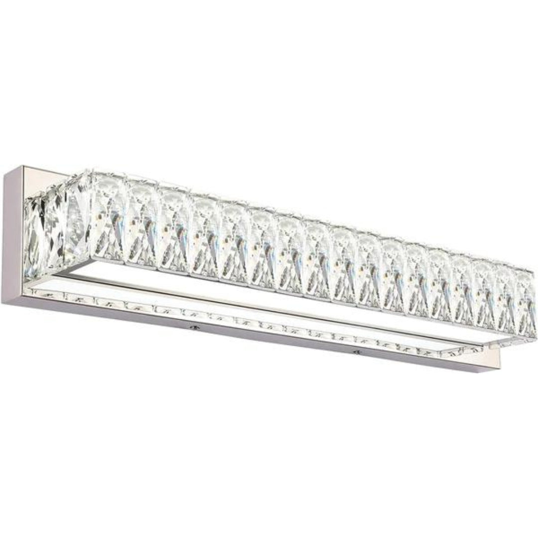 Crystal LED Bathroom Vanity Lights theluminousdecor