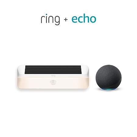 Solar Wall Light Bundle with Echo (4th Gen) theluminousdecor