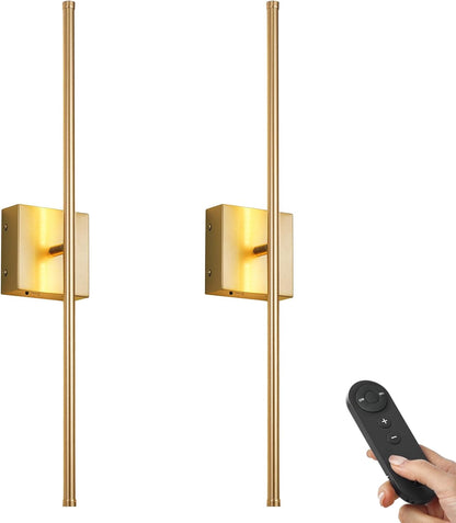 3000K LED Gold Wireless Wall Light