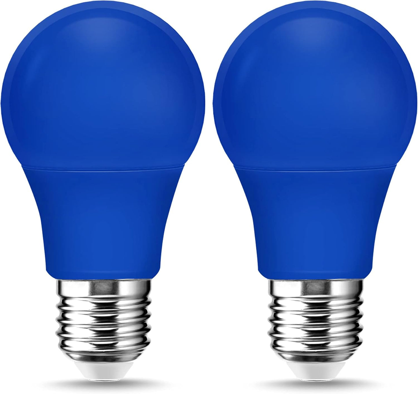 2 Pack A19 LED Blue Light Bulb