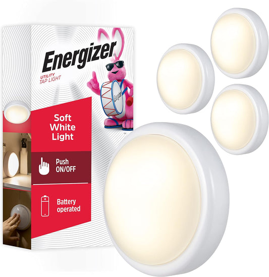 4 Pack, Energizer LED Tap Light