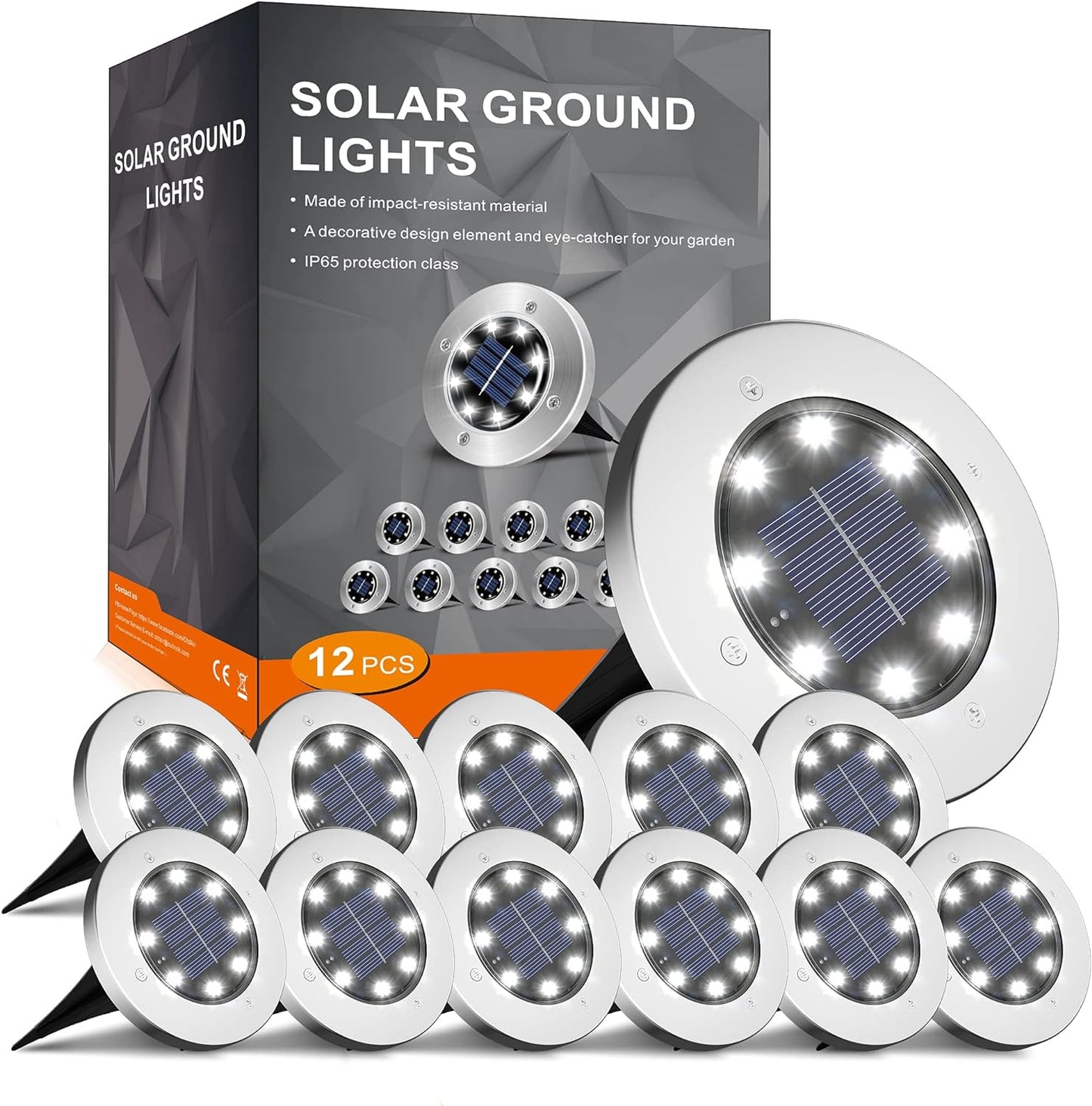 Solar Garden Lights Landscape Lighting for Patio Pathway