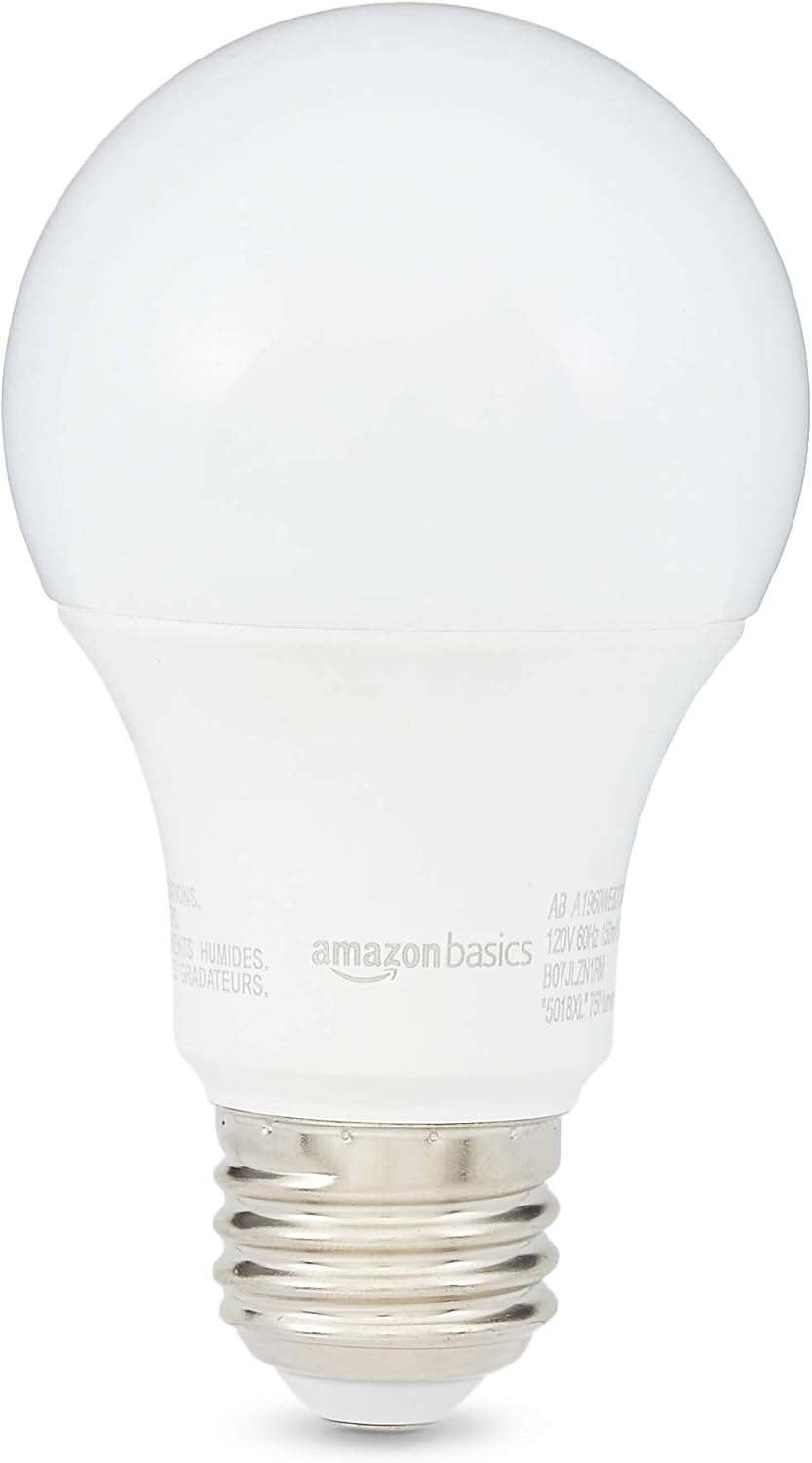 2-Pack Non-Dimmable A19 LED Light Bulb