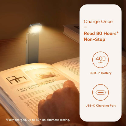 Rechargeable Reading Lights for Books in Bed