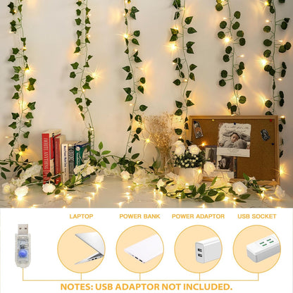 200 Led Hanging String Lights