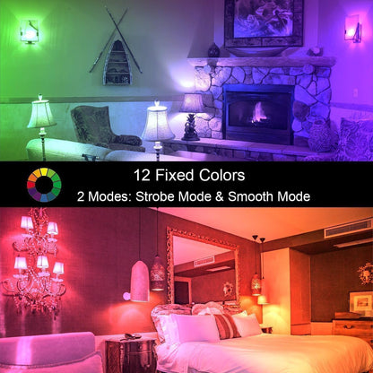 RGB LED Color Changing Light Bulb