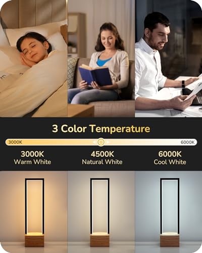 3 Color Touch Control Bedside Lamp