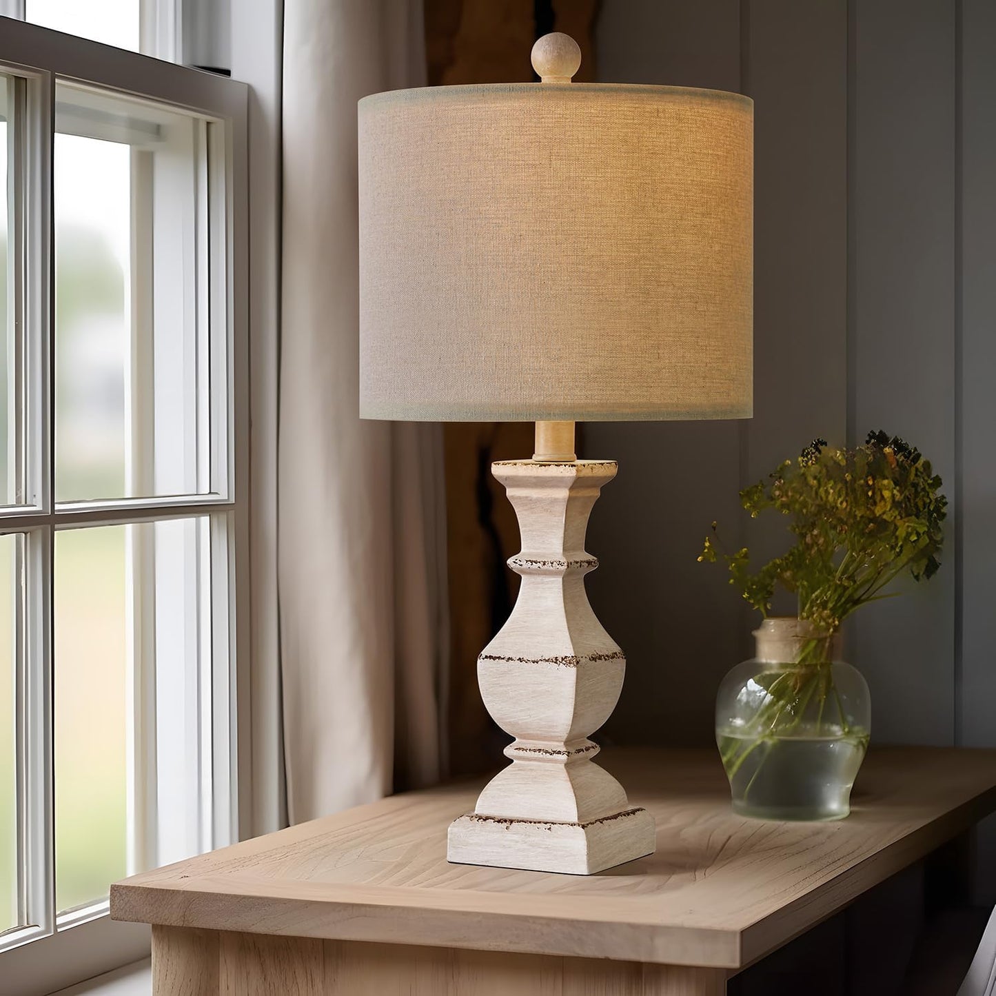 20.5" Farmhouse Table Lamp