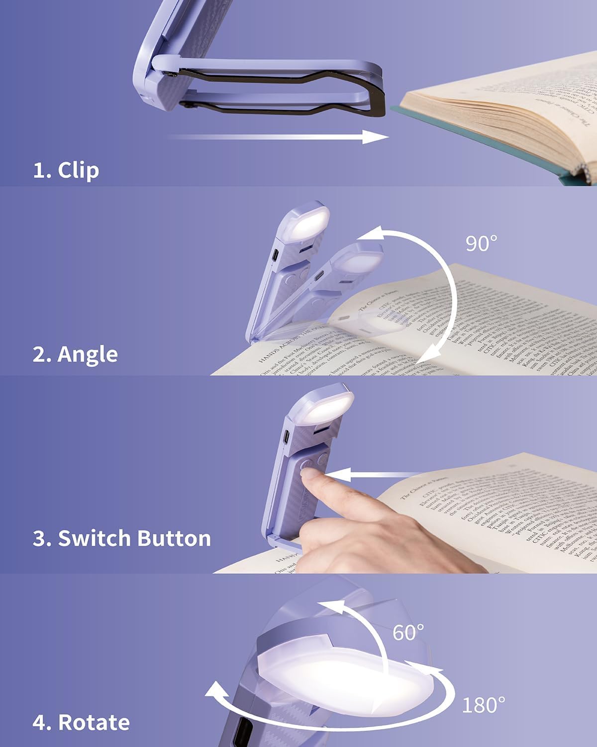 Clip on Reading Light