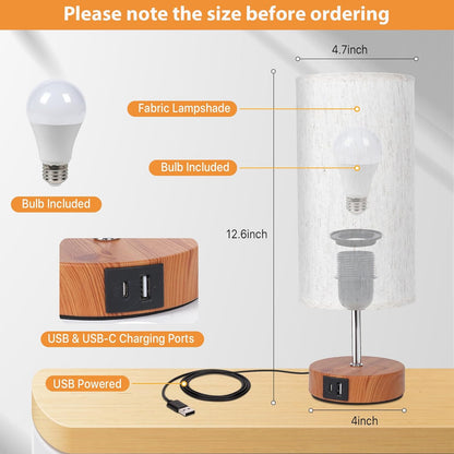 Dimming Small Lamp with 3 Color Temperature