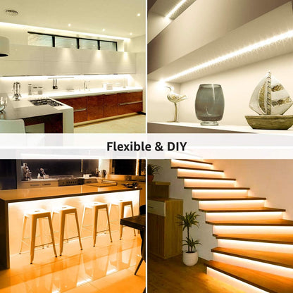 16.4ft Dimmable Bright LED Strip Lights