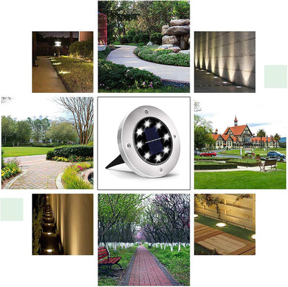 Solar Garden Lights Landscape Lighting for Patio Pathway Lawn