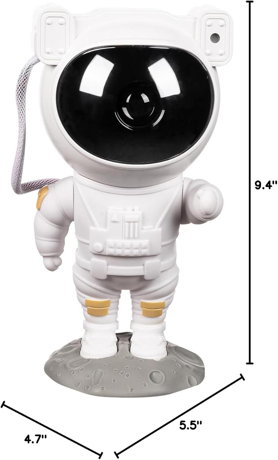 Star Projector Galaxy Night Light | Astronaut Space | Timer & Remote