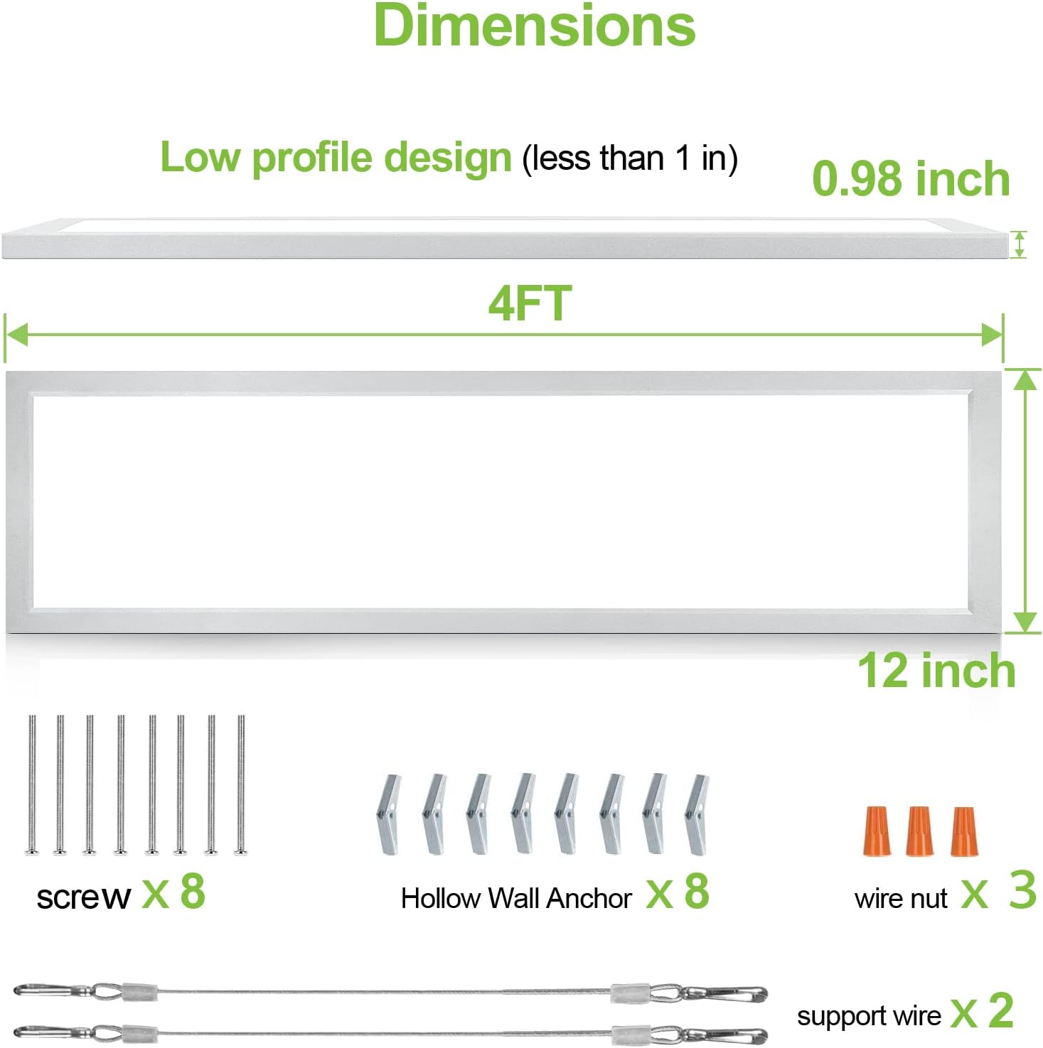 Explore versatility with our LED Flat Panel Selectable CCT Flush Mount. Illuminate your space with LED lights, wall lights, ceiling lights, and outdoor fixtures, including stylish flush mount options.