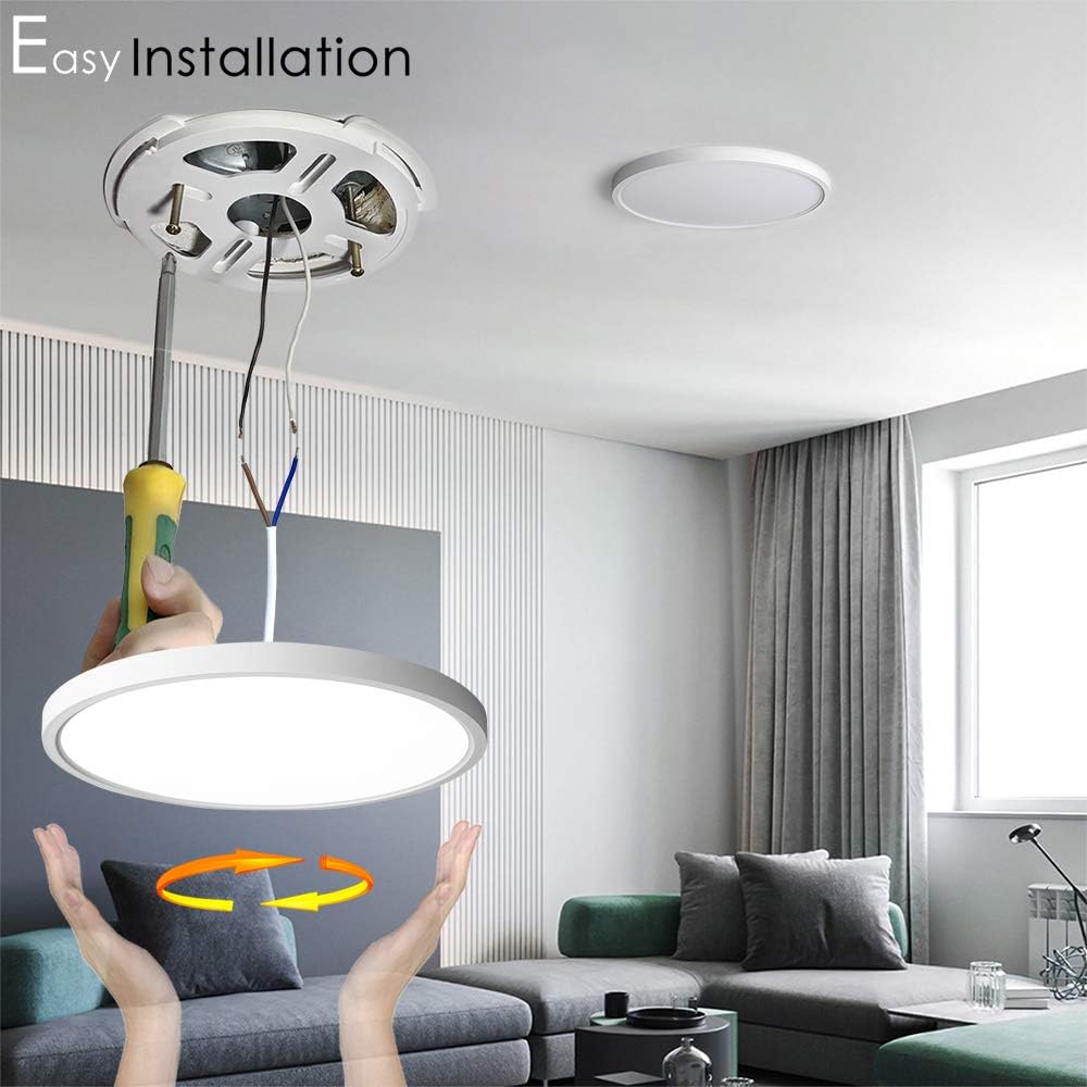 LED Ceiling Light for Living Room and Bedroom theluminousdecor