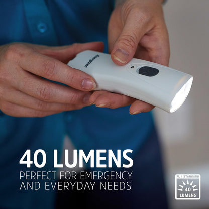 3 Pack Weatheready Rechargeable Handheld Light - Plug-in LED Emergency Flashlight