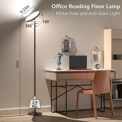 Double Side Lighting Led Floor Lamp with Remote Smart App