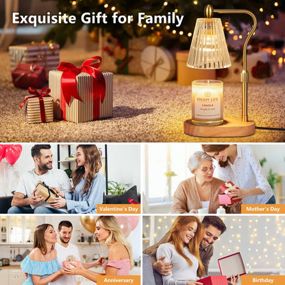 Candle Warmer Lamp Romantic Valentine’s Day Candles for Gifts & Home Decor