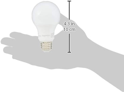 2-Pack Non-Dimmable A19 LED Light Bulb