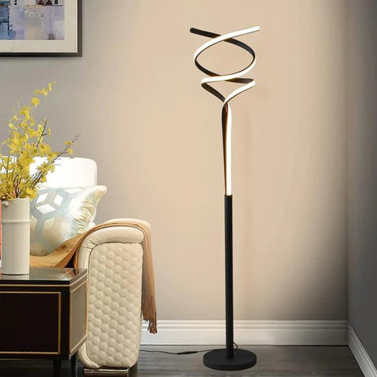 Modern Black Floor Lamp with Remote My Store