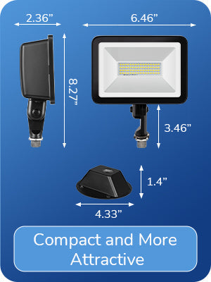 46W Flood Light 6800LM  5000K IP65-HFLB06A